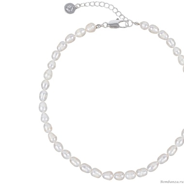 Колье Fiore Luna, String of Pearls Сarabiner, BL4501 S